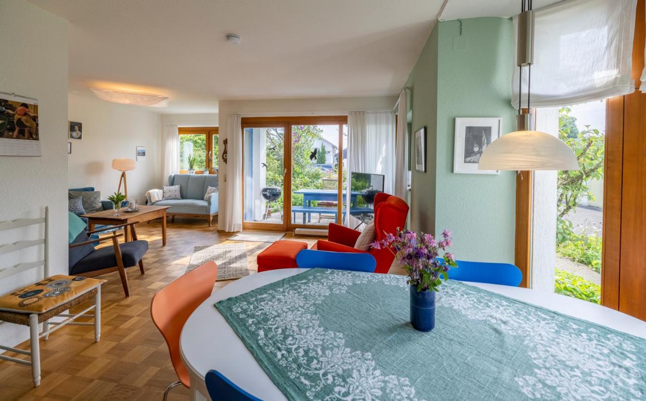 Exklusives Josenhaus Mit See- Und Alpenblick & Gartensauna Nonnenhorn Buitenkant foto